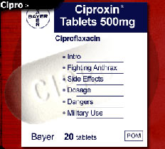 info on patients who took cipro and had complications